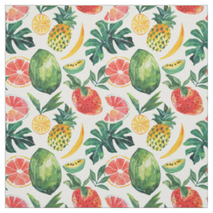 Colorful Fruit  Fabric