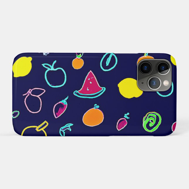 Colorful Fruit Fantasia Design Case-Mate iPhone Case (Back (Horizontal))