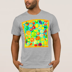 Colorful Fruit Pattern. Buy Now T-Shirt