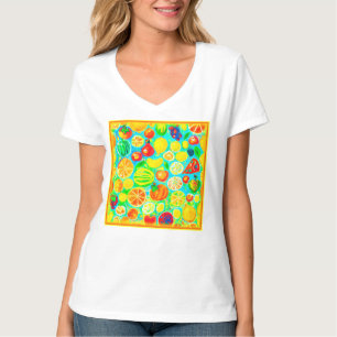 Colorful Fruit Pattern. Buy Now T-Shirt