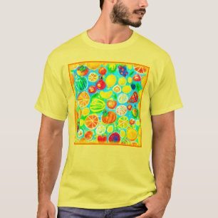Colorful Fruit Pattern. Buy Now T-Shirt