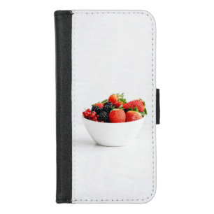 Colorful Fruits And Vegetables iPhone 8/7 Wallet Case