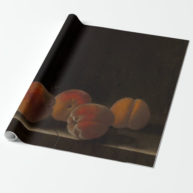 Colorful Fruits And Vegetables Wrapping Paper (Unrolled)