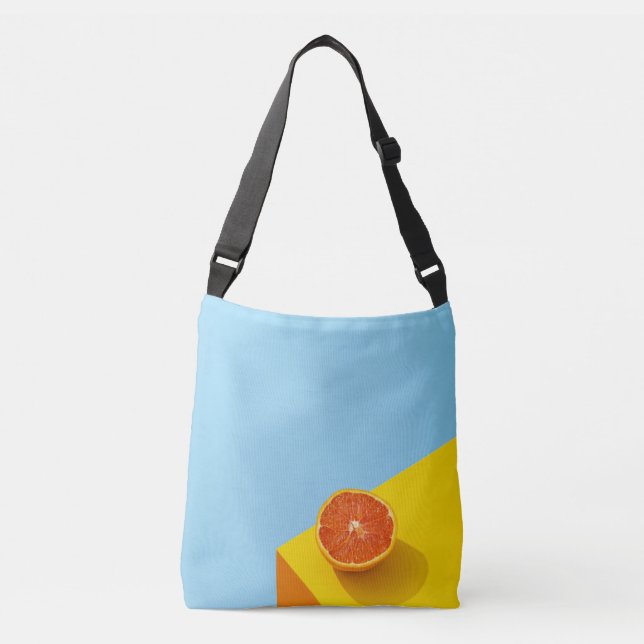 Colorful Fruits Crossbody Bag (Front)