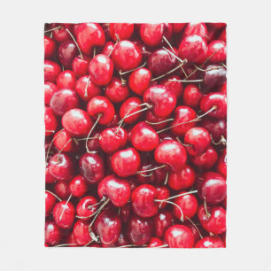 Colorful Fruits Fleece Blanket