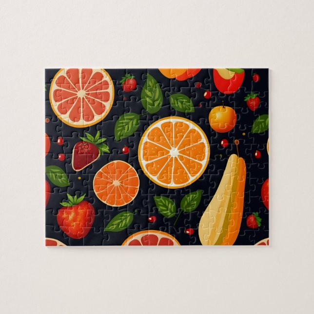 Colorful Fruits Jigsaw Puzzle (Horizontal)