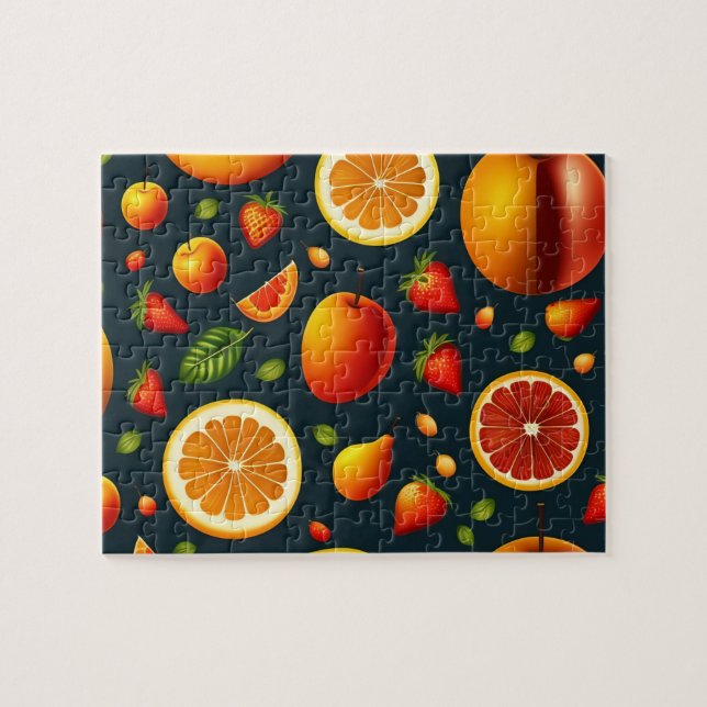 Colorful Fruits Jigsaw Puzzle (Horizontal)