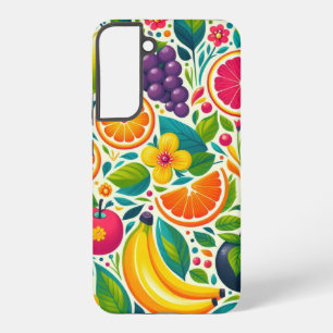Colorful fruits  samsung galaxy s22+ case