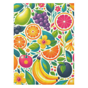 Colorful fruits  tablecloth