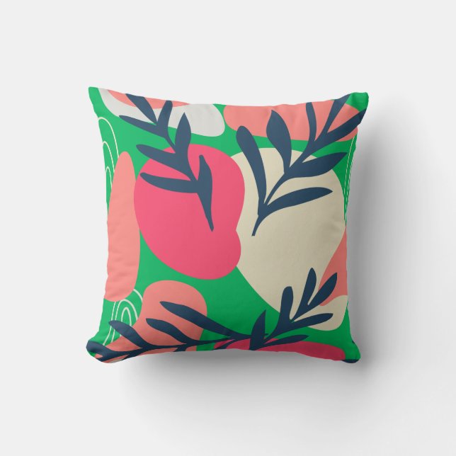 Colorful Fruits   Throw Pillow (Front)