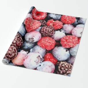 Colorful Fruits Wrapping Paper