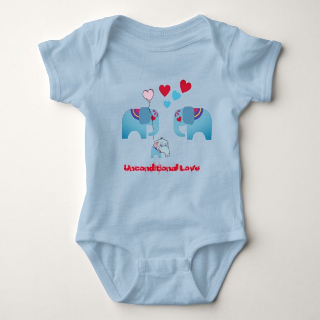 Colorful Fun  Baby Bodysuit (Front)
