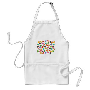 Colorful Fun Candy Retro Jellybeans Pop Apron