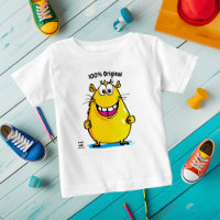 Colorful Fun Cartoon Capybara – Customizable Tag