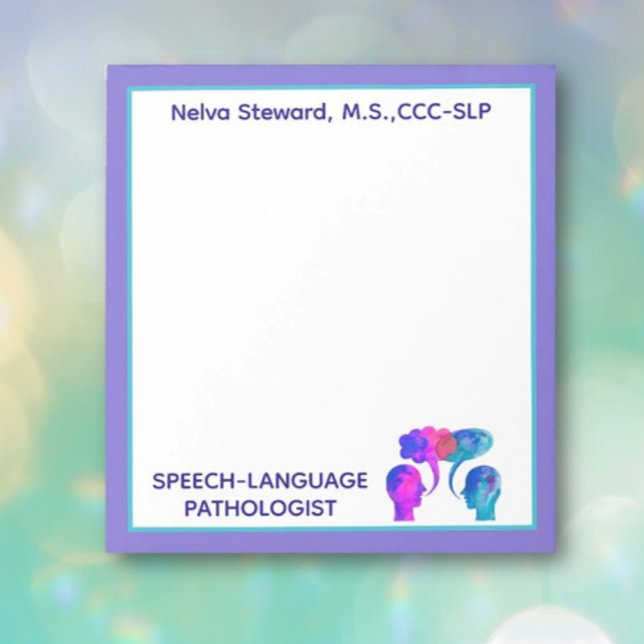 Colorful, Fun Custom SLP notepad! Notepad (Creator Uploaded)