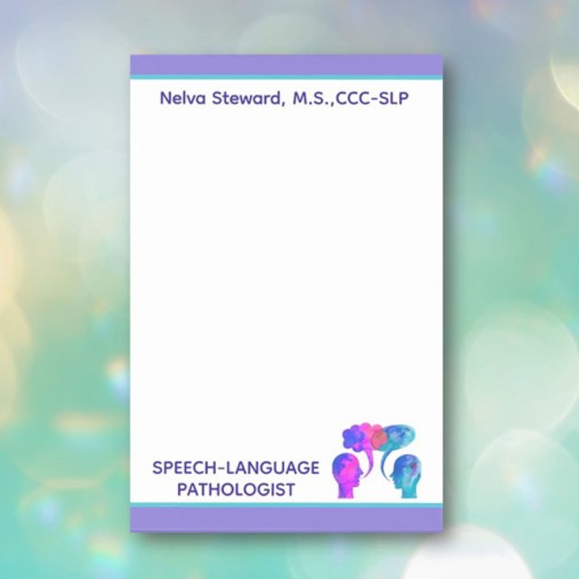 Colorful, Fun Custom SLP Post it Notes (Creator Uploaded)