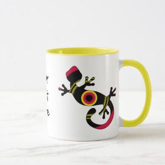 Colorful Fun Gecko Lizard Mug
