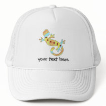 Colorful Fun Gecko Lizard Trucker Hat