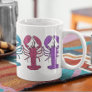 Colorful Fun Lobster Crustaceancore Coffee Mug