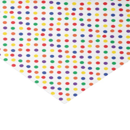 Colorful Fun Polka Dots Tissue Paper