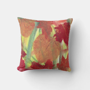 Colorful Fun with Fall Autumn Leaves Pillows