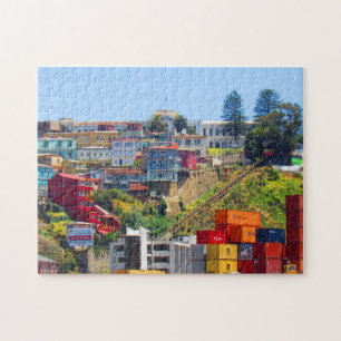 colorful funicular jigsaw puzzle