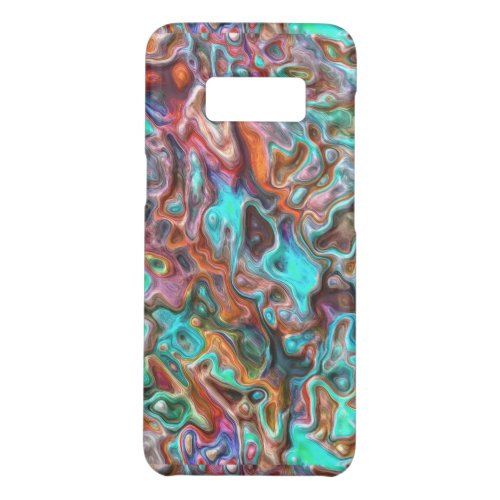 Colorful Funky Fun Paint Blur Waves Art Pattern Case_Mate Samsung Galaxy S8 Case
