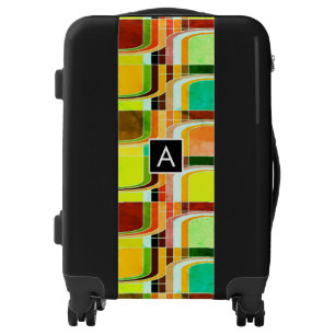 Colorful Funky Retro Inspired Luggage