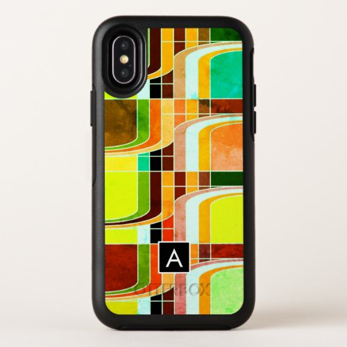 Colorful Funky Retro Inspired OtterBox Symmetry iPhone X Case