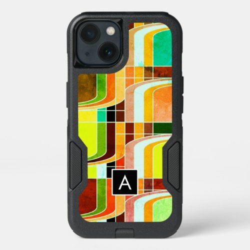 Colorful Funky Retro Inspired iPhone 13 Case