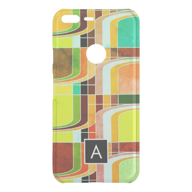 Colorful Funky Retro Inspired Uncommon Google Pixel XL Case (Back)
