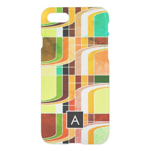 Colorful Funky Retro Inspired iPhone SE87 Case