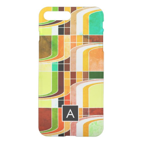 Colorful Funky Retro Inspired iPhone 8 Plus7 Plus Case