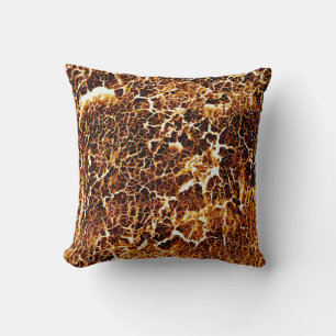 Colorful Funky Unique Texture Throw Pillow