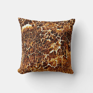 Colorful Funky Unique Texture Throw Pillow