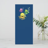 Colorful funny octopi (Standing Front)