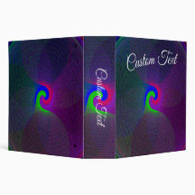 Colorful Fused Center Geometric Binder