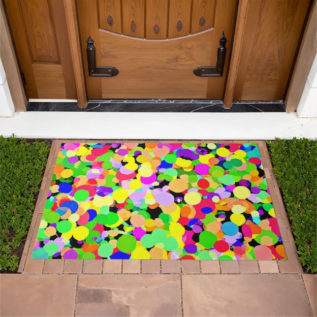 Colorful Fusion Pattern Design Doormat (Outdoor)