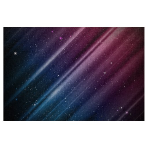 Colorful galaxy fabric