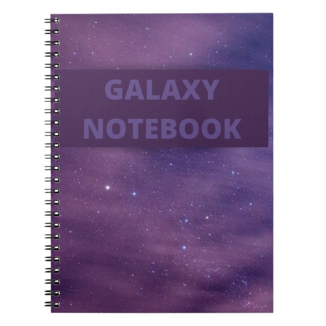 Colorful Galaxy Notebooks (Front)