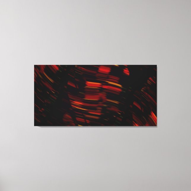 Colorful Galaxy Painting Art  - Wrapped canvas Print (Front)