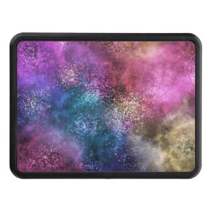 Colorful Galaxy Pattern Hitch Cover