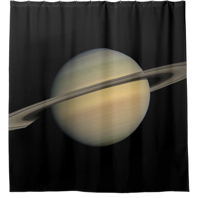 Colorful Galaxy Shower Curtain (Front)