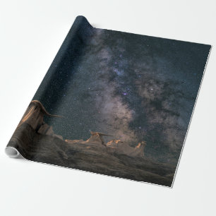 Colorful Galaxy Wrapping Paper