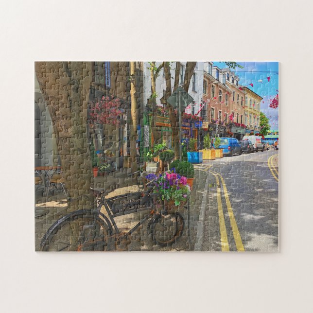 Colorful Galway Ireland Puzzle (Horizontal)