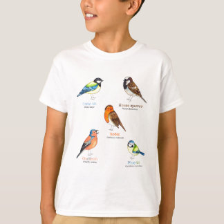 Colorful garden birds T-Shirt