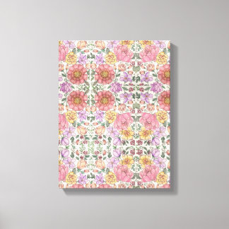 Colorful Garden Canvas Print