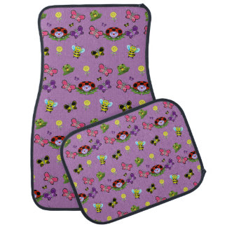 Colorful Garden Car Floor Mats