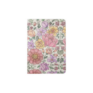Colorful Garden Passport Holder