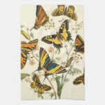 Colorful Gathering Of Butterflies And Caterpillars Towel at Zazzle